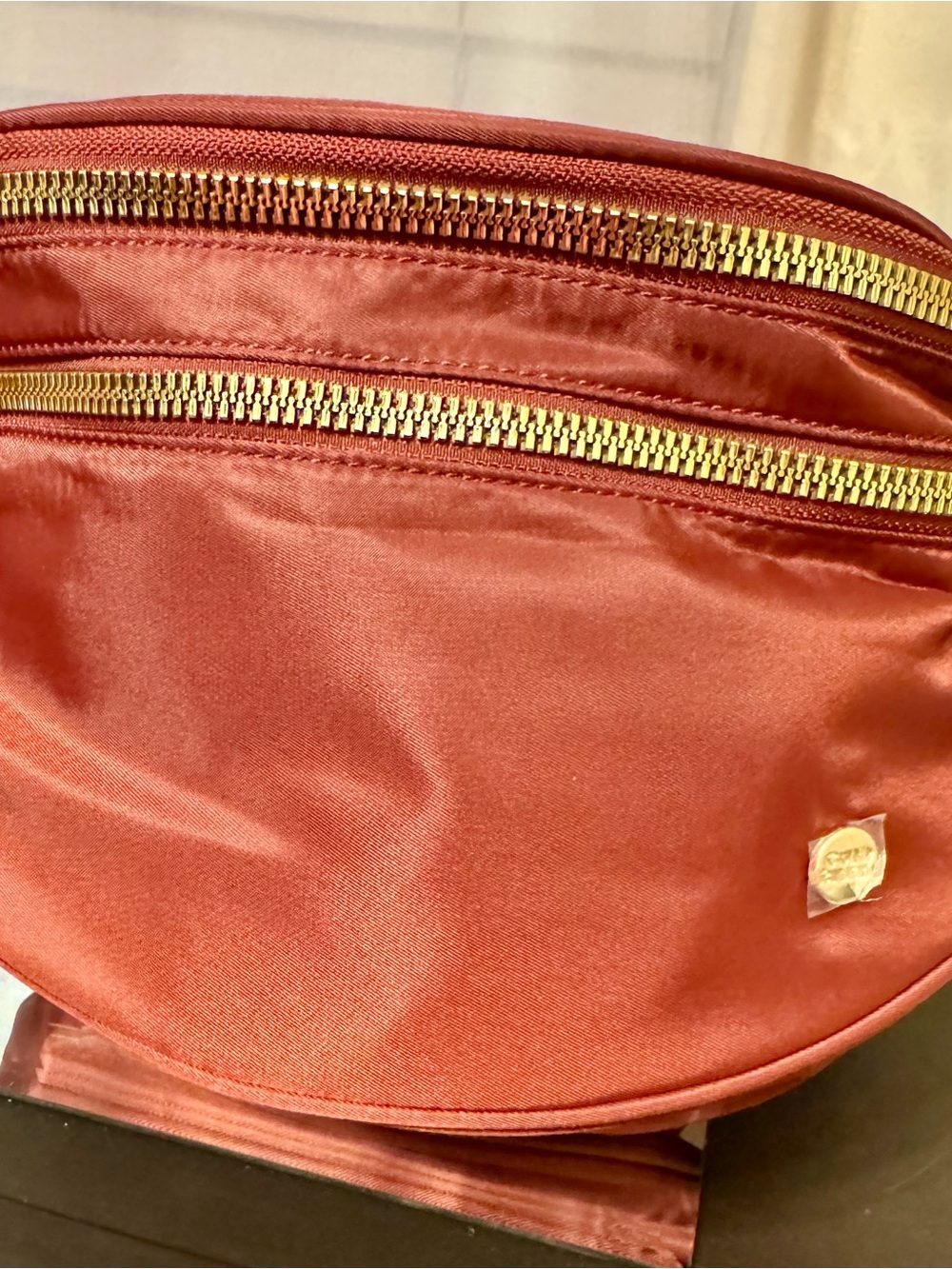 Gold Blush Rob Burgundy Bum Bag BNWT